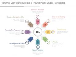 Referral marketing example powerpoint slides templates
