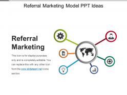 Referral marketing model ppt ideas