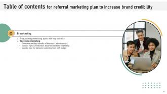 Referral Marketing Plan To Increase Brand Credibility Strategy CD V Multipurpose Attractive