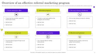 Referral Marketing Powerpoint Ppt Template Bundles Aesthatic Designed