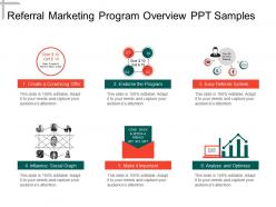 Referral marketing program overview ppt samples