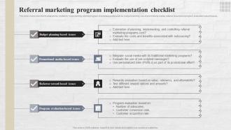 Referral Marketing Program Referral Marketing Strategies To Reach MKT SS V