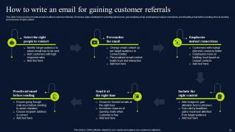Referral Marketing Promotional Techniques To Influence Product Sales Powerpoint Presentation Slides MKT CD V Interactive Customizable