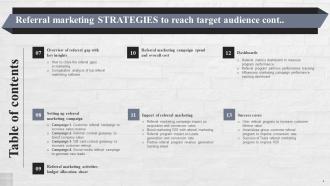 Referral Marketing Strategies To Reach Target Audience Powerpoint Presentation Slides MKT CD V Designed Interactive