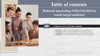 Referral Marketing Strategies To Reach Target Audience Powerpoint Presentation Slides MKT CD V Aesthatic Visual