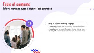 Referral Marketing Types To Improve Lead Generation Powerpoint Presentation Slides MKT CD V Slides Pre-designed