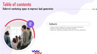 Referral Marketing Types To Improve Lead Generation Powerpoint Presentation Slides MKT CD V Compatible Pre-designed