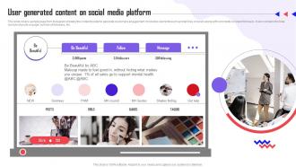 Referral Marketing Types User Generated Content On Social Media Platform MKT SS V