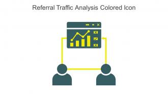 Referral Traffic Analysis Colored Icon In Powerpoint Pptx Png And Editable Eps Format
