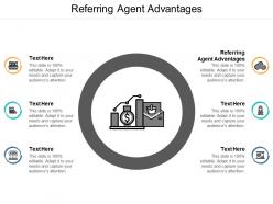 Referring agent advantages ppt powerpoint presentation ideas model cpb