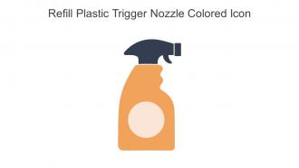 Refill Plastic Trigger Nozzle Colored Icon In Powerpoint Pptx Png And Editable Eps Format