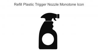 Refill Plastic Trigger Nozzle Monotone Icon In Powerpoint Pptx Png And Editable Eps Format