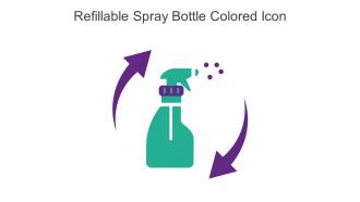 Refillable Spray Bottle Colored Icon In Powerpoint Pptx Png And Editable Eps Format