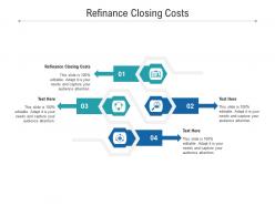 Refinance closing costs ppt powerpoint presentation infographics icon cpb