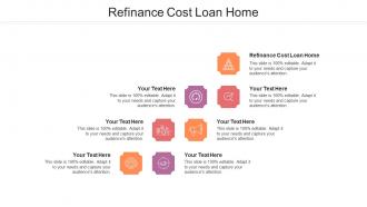 Refinance cost loan home ppt powerpoint presentation icon show cpb