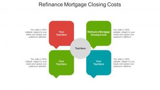 Refinance mortgage closing costs ppt powerpoint presentation portfolio templates cpb