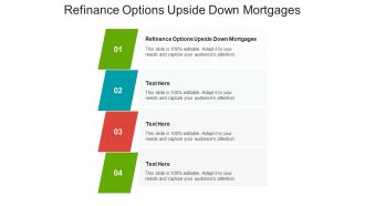 Refinance options upside down mortgages ppt powerpoint presentation model example introduction cpb