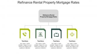 Refinance rental property mortgage rates ppt powerpoint presentation styles graphics design cpb