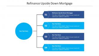 Refinance upside down mortgage ppt powerpoint presentation show layout cpb