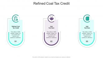 Refined Coal Tax Credit In Powerpoint And Google Slides Cpb