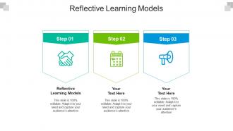 Reflective learning models ppt powerpoint presentation portfolio vector cpb