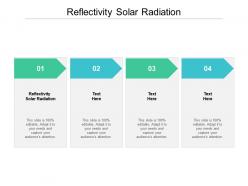 Reflectivity solar radiation ppt powerpoint presentation inspiration infographic template cpb