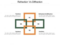 Refraction vs diffraction ppt powerpoint presentation slides deck cpb