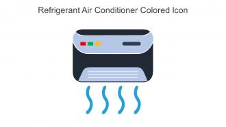 Refrigerant Air Conditioner Colored Icon In Powerpoint Pptx Png And Editable Eps Format
