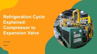 Refrigeration Cycle Explained Compressor To Expansion Valve PPT Outline AT