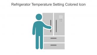 Refrigerator Temperature Setting Colored Icon In Powerpoint Pptx Png And Editable Eps Format