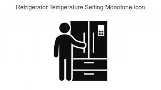 Refrigerator Temperature Setting Monotone Icon In Powerpoint Pptx Png And Editable Eps Format