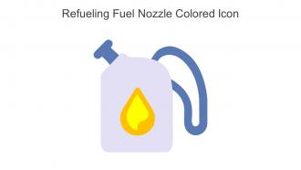 Refueling Fuel Nozzle Colored Icon In Powerpoint Pptx Png And Editable Eps Format