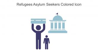 Refugees Asylum Seekers Colored Icon In Powerpoint Pptx Png And Editable Eps Format