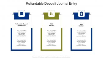 Refundable Deposit Journal Entry In Powerpoint And Google Slides Cpb