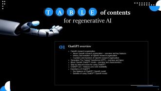 Regenerative AI Powerpoint Presentation Slides Slides Impactful