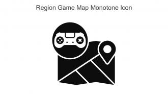 Region Game Map Monotone Icon In Powerpoint Pptx Png And Editable Eps Format