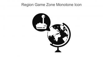Region Game Zone Monotone Icon In Powerpoint Pptx Png And Editable Eps Format