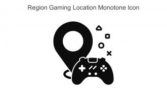 Region Gaming Location Monotone Icon In Powerpoint Pptx Png And Editable Eps Format
