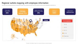 Regional Outlets Mapping With Employee Information Global Business Strategies Strategy SS V