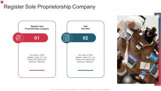 Register Sole Proprietorship Company In Powerpoint And Google Slides Cpb