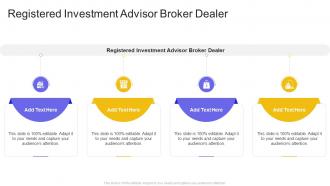 Registered Investment Advisor Broker Dealer In Powerpoint And Google Slides Cpb