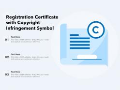 Registration Certificate With Copyright Infringement Symbol