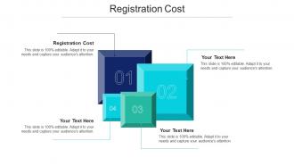 Registration Cost Ppt Powerpoint Presentation Gallery Design Inspiration Cpb