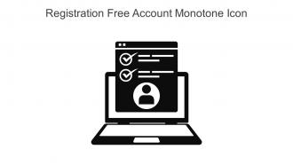 Registration Free Account Monotone Icon In Powerpoint Pptx Png And Editable Eps Format