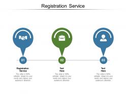 Registration service ppt powerpoint presentation information cpb