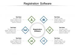Registration software ppt powerpoint presentation summary examples cpb