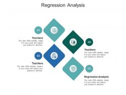 Regression analysis ppt powerpoint presentation layouts slides cpb