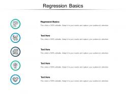 Regression basics ppt powerpoint presentation gallery styles cpb