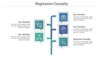 Regression causality ppt powerpoint presentation gallery layout cpb