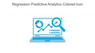 Regression Predictive Analytics Colored Icon In Powerpoint Pptx Png And Editable Eps Format